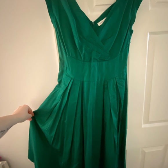 Ultramarine Green Party Dress never worn - Picture 3 of 4
